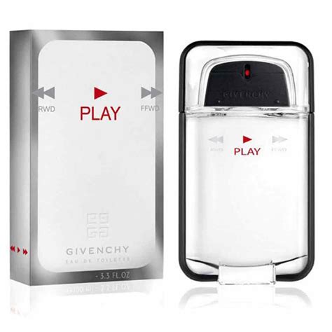 givenchy men perfume play white bottle|Givenchy play price.